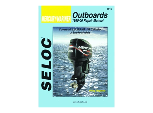 SELOC Motorhåndbok - Mercury / Mariner Mod: 1990-00, 2-takt (se tabell)